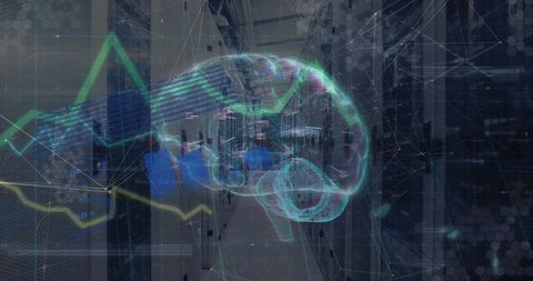 Holographic Brain in Data Center Representing Artificial Intelligence