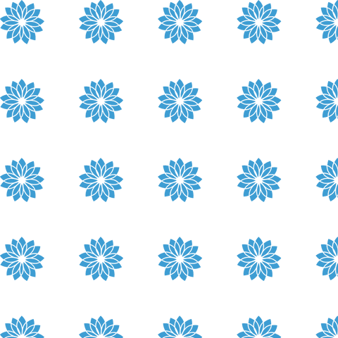 Blue Floral Repeat Pattern on Transparent Background for Creative Design - Download Free Stock Videos Pikwizard.com
