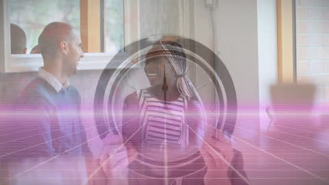 Innovative Time Management with Digital Interface Overlay