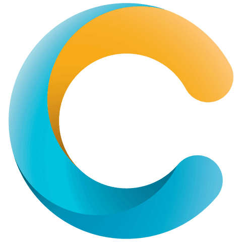 colorful abstract shape with blue and yellow gradient background - Download Free Stock Videos Pikwizard.com