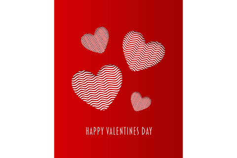 valentine's day hearts with text on transparent background - Download Free Stock Videos Pikwizard.com