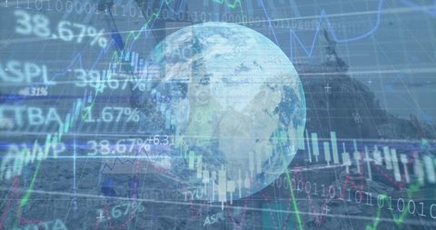 Global Impact of Digital Data Driven Business Growth Amid Landfill Challenges - Download Free Stock Images Pikwizard.com