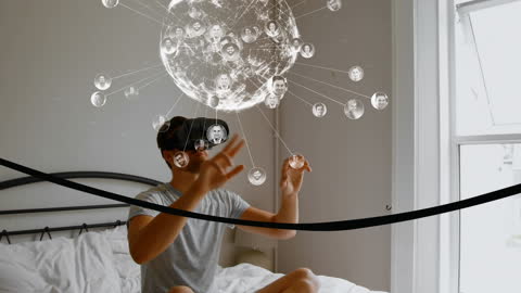 Virtual Reality Interaction with Global Digital Network