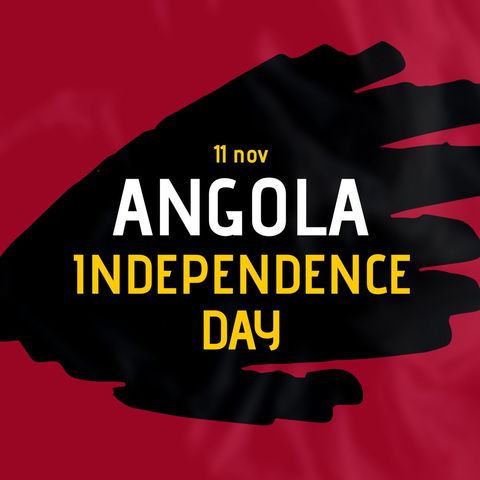 angola independence day celebration banner with bold typography - Download Free Stock Templates Pikwizard.com