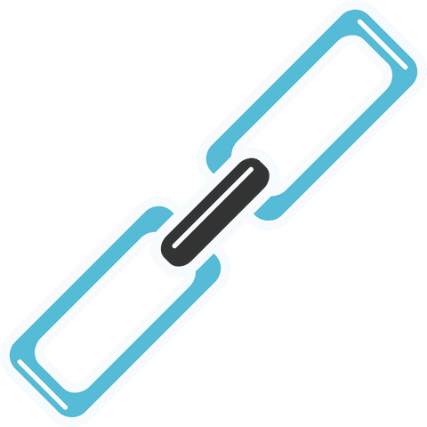 Transparent Vector Blue Chain Illustration for Connection Concept - Download Free Stock Videos Pikwizard.com