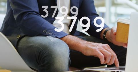 Man Engaged with Technology, Reflecting Digital Growth Concept