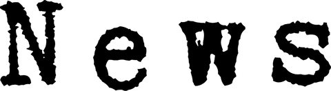 Transparent news vector text isolated for reports and communication updates