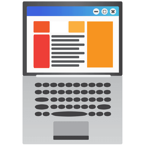 Laptop With Digital Interface Transparent PNG Illustration - Download Free Stock Videos Pikwizard.com