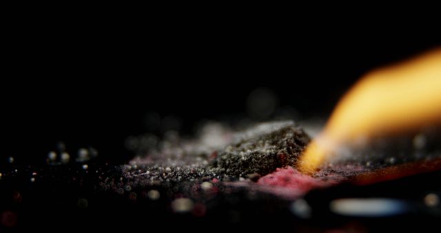 Close-up of Igniting Spark on Dark Surface - Download Free Stock Photos Pikwizard.com