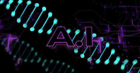 artificial intelligence integrating genetics and biotechnology - Download Free Stock Images Pikwizard.com