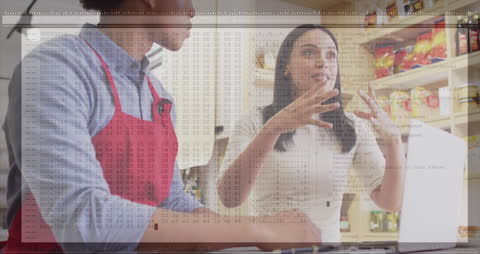 Digital Data Overlaying Diverse Business Collaboration in Cafe