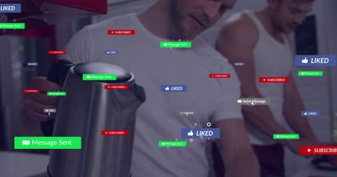 Social Media Motel: Digital Engagement While Brewing Coffee