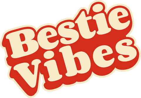 Bestie Vibes Typography Art on Transparent Background - Download Free Stock Videos Pikwizard.com