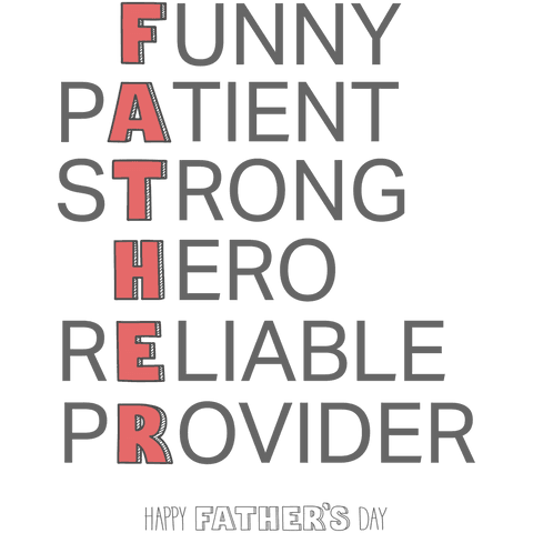 Happy Father's Day Illustration with Transparent Text Design - Download Free Stock Videos Pikwizard.com