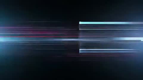 Dynamic Glitch Transition with Futuristic Elements