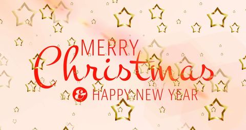 Festive Merry Christmas and Happy New Year Starry Background - Download Free Stock Images Pikwizard.com