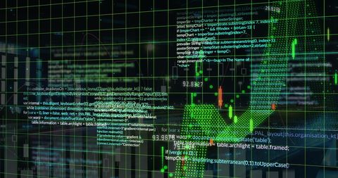 Digital Financial Data Analysis in Urban Environment - Download Free Stock Images Pikwizard.com
