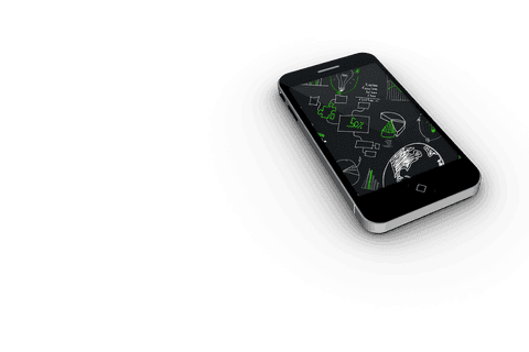 isolated smartphone with transparent background for digital design - Download Free Stock Videos Pikwizard.com