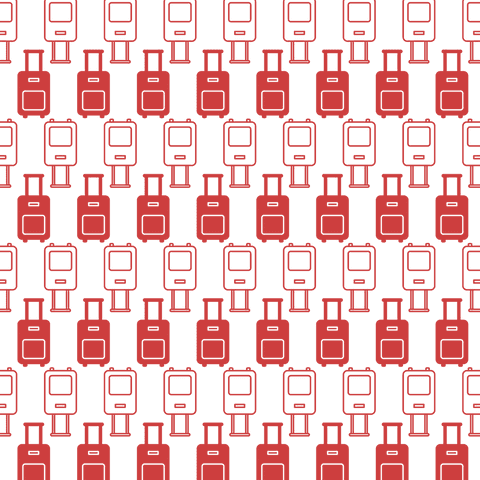 seamless red canister pattern on transparent background - Download Free Stock Videos Pikwizard.com
