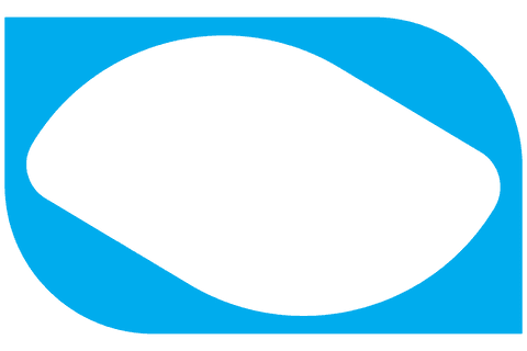 Abstract Blue Transparent Shape with Copy Space on Minimal Background - Download Free Stock Videos Pikwizard.com