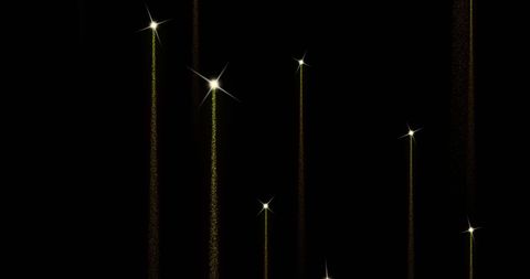 Glowing Falling Stars on Night Sky Background - Download Free Stock Images Pikwizard.com