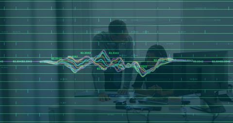 financial analysts assessing data in modern office environment - Download Free Stock Images Pikwizard.com