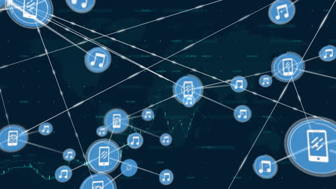 Visualizing Global Network Connectivity and Data Sharing