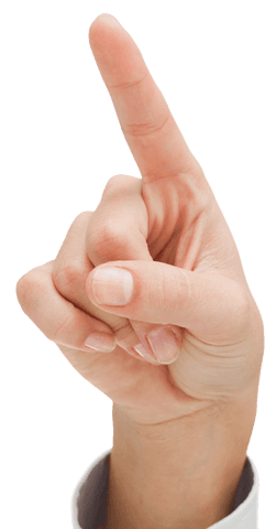 Transparent Isolated Woman's Hand Pointing Finger Business Gesture - Download Free Stock Videos Pikwizard.com