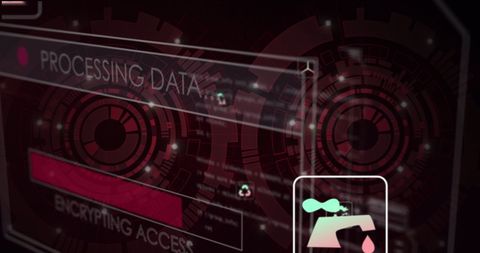 Futuristic data processing encryption technology