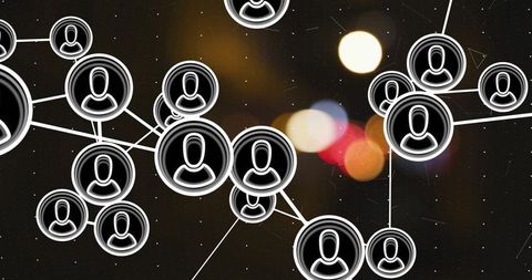 Digital User Network and Connectivity Abstract Design