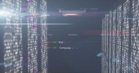 Digital Data Corridor with Code