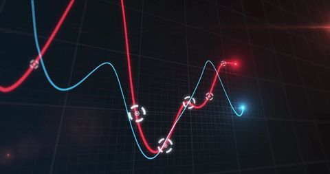 Dynamic Financial Data Processing Concept Background