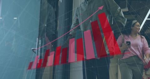 Diverse Team Analyzing Business Growth Data Visualization - Download Free Stock Images Pikwizard.com