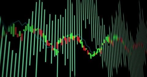 Dynamic Stock Market Chart Showing Fluctuating Financial Data - Download Free Stock Images Pikwizard.com