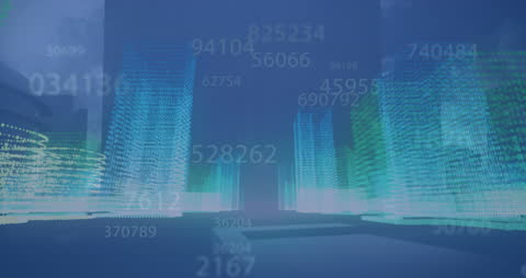 Digital Data Visualization with Scanning and Processing Effects