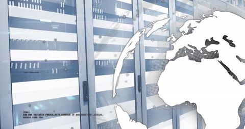 Global Data Processing and Server Integration Concept - Download Free Stock Images Pikwizard.com