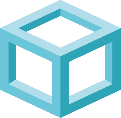 unique blue geometric shape on transparent background - Download Free Stock Videos Pikwizard.com