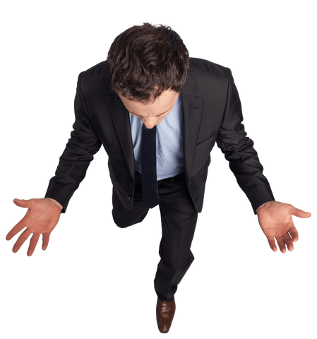 transparent businessman gesturing confusion with open arms - Download Free Stock Videos Pikwizard.com