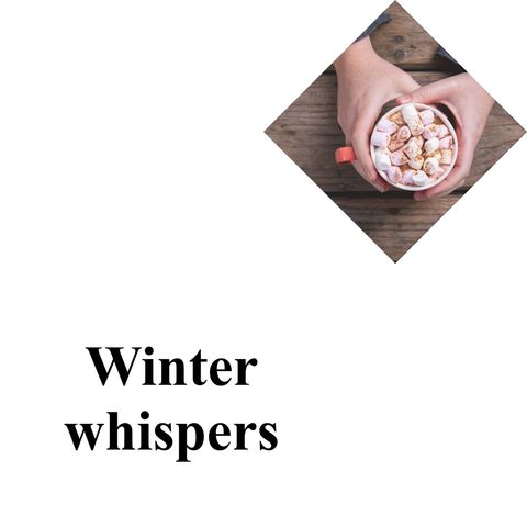 Cozy winter warmth with hot chocolate and marshmallows