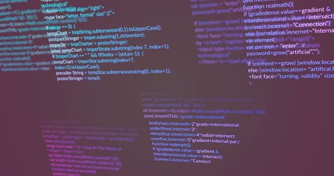 Computer Data Processing Code on Dark Background - Download Free Stock Images Pikwizard.com