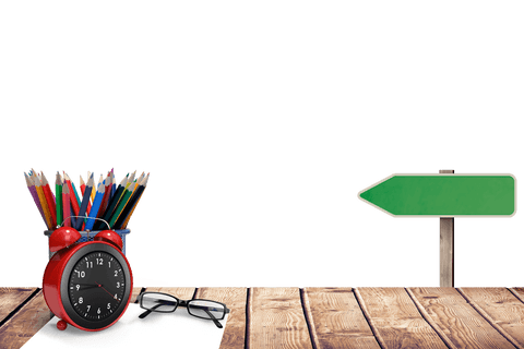 Back to School Supplies on Transparent Background - Download Free Stock Videos Pikwizard.com