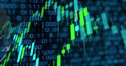 Global Financial Data Movement with Digital Interface - Download Free Stock Images Pikwizard.com