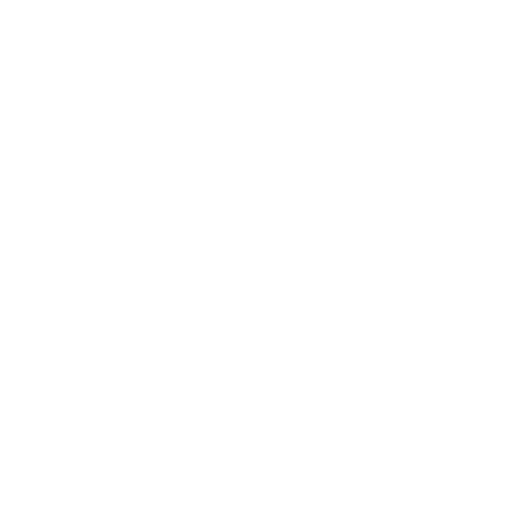 Gift package silhouette with bow on transparent background