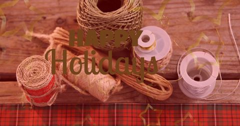 Festive Happy Holidays with Christmas Craft Supplies