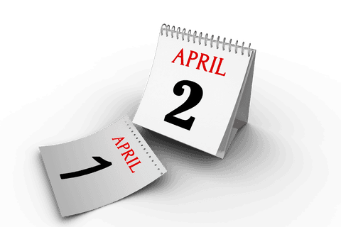 april calendar page transparent with days sheets isolated - Download Free Stock Videos Pikwizard.com