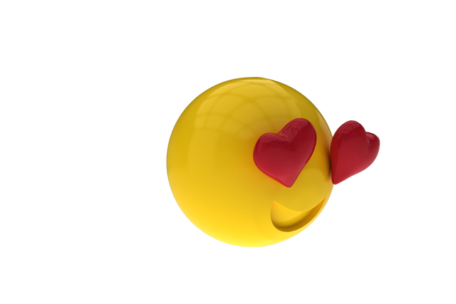 3D Emoji With Heart Eyes on Transparent Background - Download Free Stock Videos Pikwizard.com