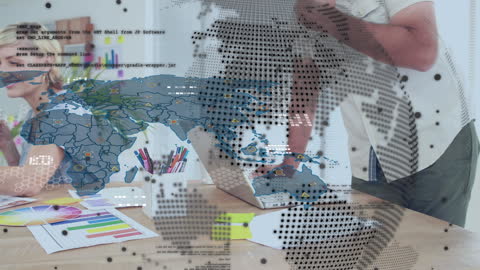 Global Data Network in Business Meeting Environment