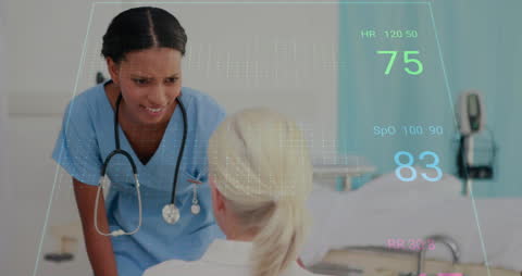Digital Health Monitoring in Modern Hospital Scene