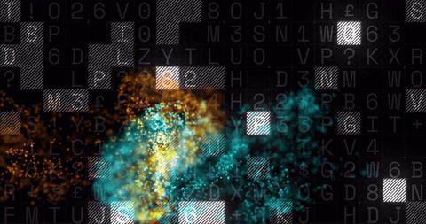 abstract digital data and light grids - Download Free Stock Images Pikwizard.com