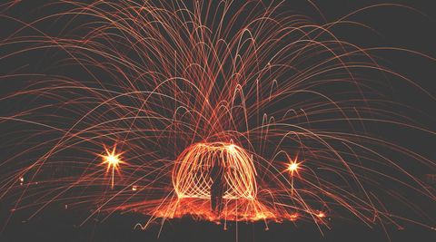 Spectacular Steel Wool Photography Light Effect